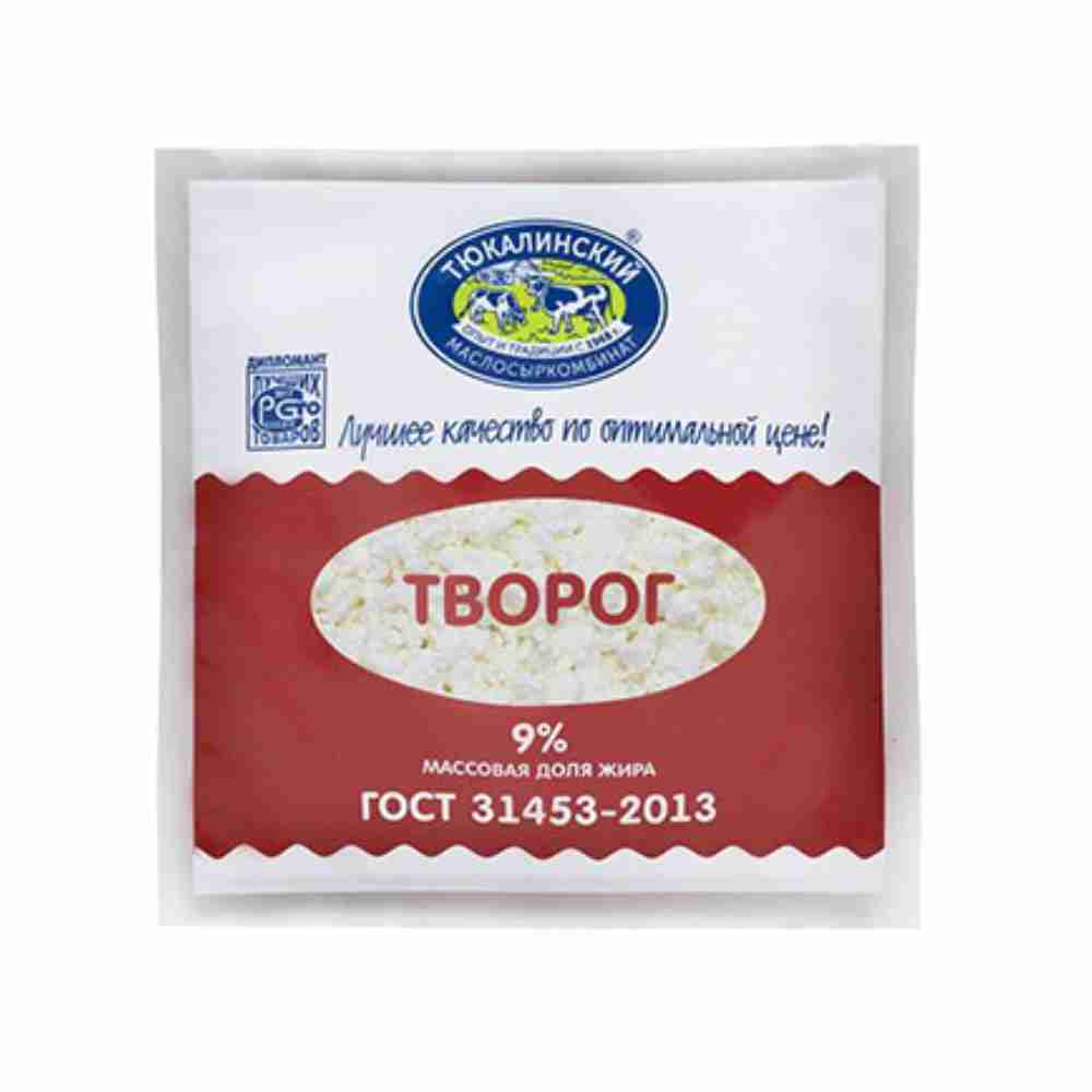 Творог 9% 450 гр. (Тюкалинский)