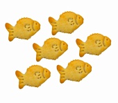 Печенье Cracker-Fish с солью (крекер Рыбки) (Баян Сулу)